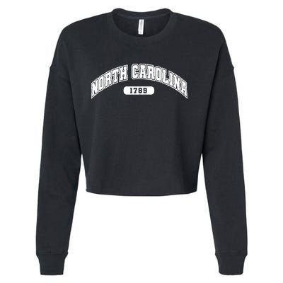 North Carolina Collegiate Style 1789 Cropped Pullover Crew