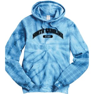 North Carolina Collegiate Style 1789 Tie Dye Hoodie