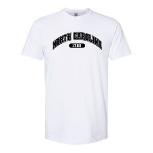 North Carolina Collegiate Style 1789 Softstyle CVC T-Shirt