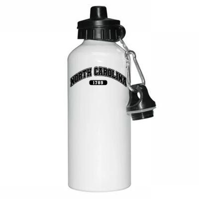 North Carolina Collegiate Style 1789 Aluminum Water Bottle 