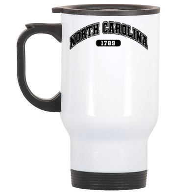 North Carolina Collegiate Style 1789 Stainless Steel Travel Mug