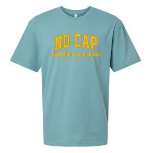 No Cap Cedar Ridge High School Keepin It Real Sueded Cloud Jersey T-Shirt