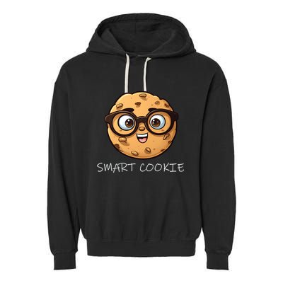 National Chocolate Chip Cookie Day Funny Smart Cookie Gift Garment-Dyed Fleece Hoodie