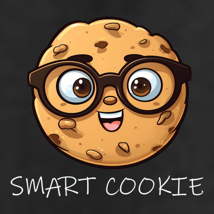 National Chocolate Chip Cookie Day Funny Smart Cookie Gift Adult Drive Performance Visor