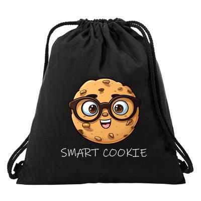National Chocolate Chip Cookie Day Funny Smart Cookie Gift Drawstring Bag