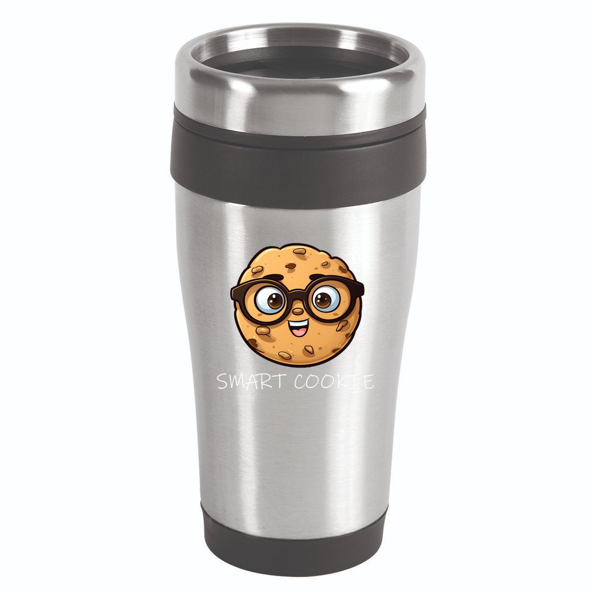 National Chocolate Chip Cookie Day Funny Smart Cookie Gift 16oz Travel Tumbler