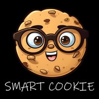 National Chocolate Chip Cookie Day Funny Smart Cookie Gift Cropped Pullover Crew