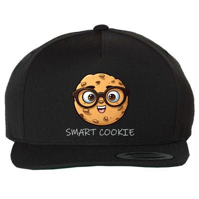 National Chocolate Chip Cookie Day Funny Smart Cookie Gift Wool Snapback Cap