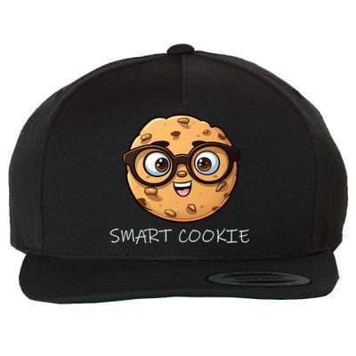 National Chocolate Chip Cookie Day Funny Smart Cookie Gift Wool Snapback Cap