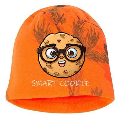 National Chocolate Chip Cookie Day Funny Smart Cookie Gift Kati - Camo Knit Beanie