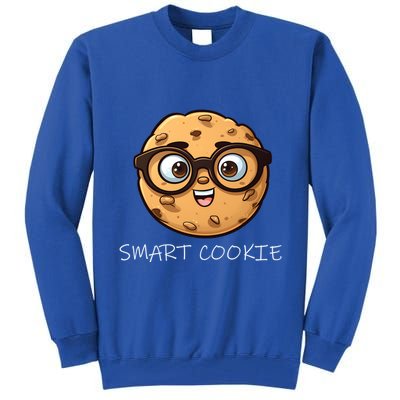 National Chocolate Chip Cookie Day Funny Smart Cookie Gift Tall Sweatshirt