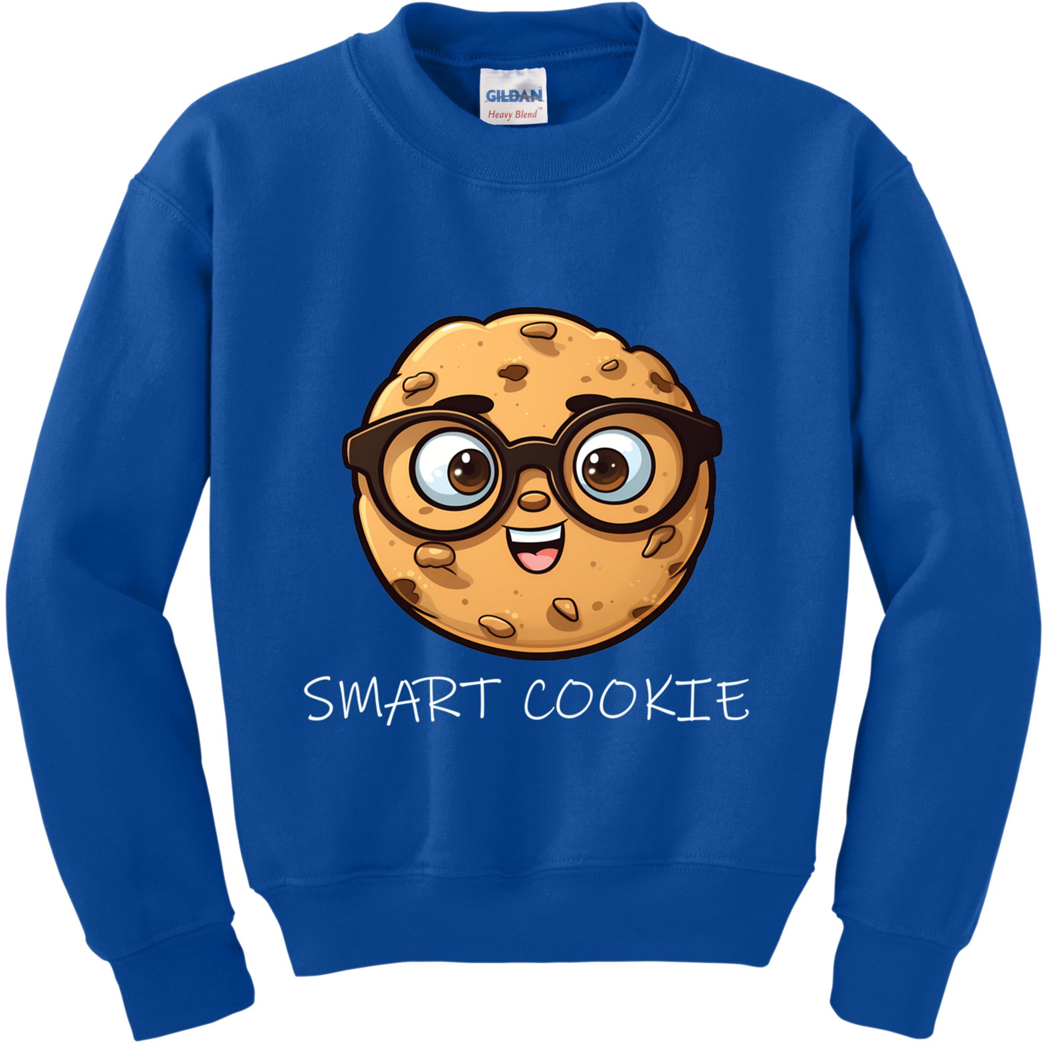 National Chocolate Chip Cookie Day Funny Smart Cookie Gift Kids Sweatshirt