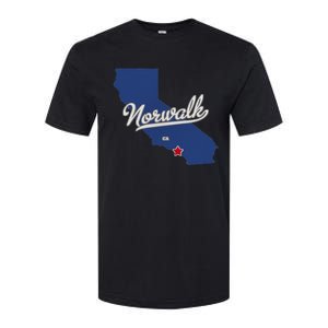 Norwalk California CA Map Softstyle CVC T-Shirt