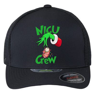 Nicu Crew Christmas Nicu Nurse Nursing Assistant Flexfit Unipanel Trucker Cap