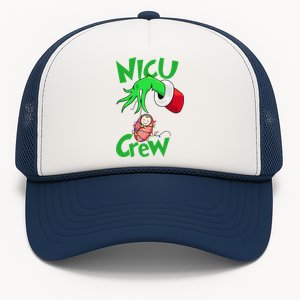 Nicu Crew Christmas Nicu Nurse Nursing Assistant Trucker Hat