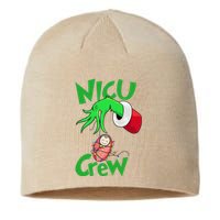 Nicu Crew Christmas Nicu Nurse Nursing Assistant Sustainable Beanie