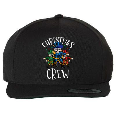 Nutcracker Christmas Crew Flossing Wool Snapback Cap