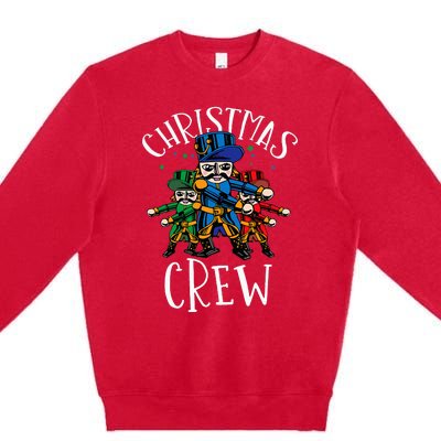 Nutcracker Christmas Crew Flossing Premium Crewneck Sweatshirt