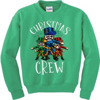 Nutcracker Christmas Crew Flossing Kids Sweatshirt