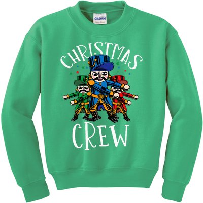 Nutcracker Christmas Crew Flossing Kids Sweatshirt