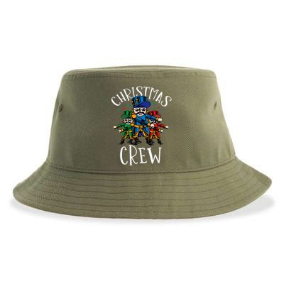 Nutcracker Christmas Crew Flossing Sustainable Bucket Hat