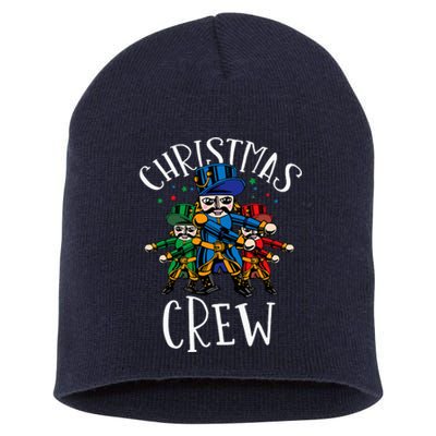 Nutcracker Christmas Crew Flossing Short Acrylic Beanie