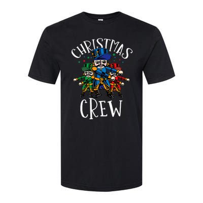 Nutcracker Christmas Crew Flossing Softstyle® CVC T-Shirt