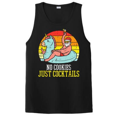 No Cookies Cocktails Santa Summer Christmas In July Xmas PosiCharge Competitor Tank