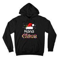 Nana Claus Christmas Family Matching Xmas Light Tree Hoodie