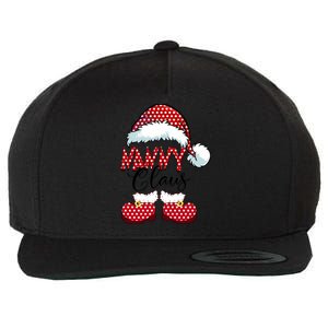 Nanny Claus Christmas Happy Family New Santa Claus Cute Gift Wool Snapback Cap