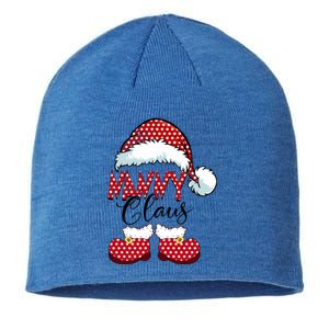 Nanny Claus Christmas Happy Family New Santa Claus Cute Gift Sustainable Beanie