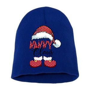 Nanny Claus Christmas Happy Family New Santa Claus Cute Gift Short Acrylic Beanie