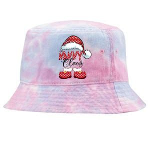 Nanny Claus Christmas Happy Family New Santa Claus Cute Gift Tie-Dyed Bucket Hat