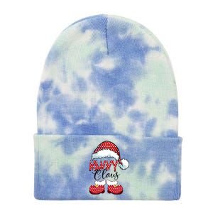 Nanny Claus Christmas Happy Family New Santa Claus Cute Gift Tie Dye 12in Knit Beanie