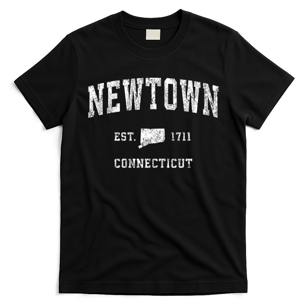 Newtown Connecticut Ct Vintage Sports T-Shirt