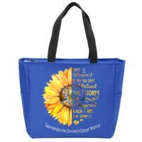 Neuroendocrine Carcinoid Cancer Warrior Gift Zip Tote Bag