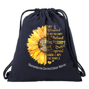 Neuroendocrine Carcinoid Cancer Warrior Gift Drawstring Bag