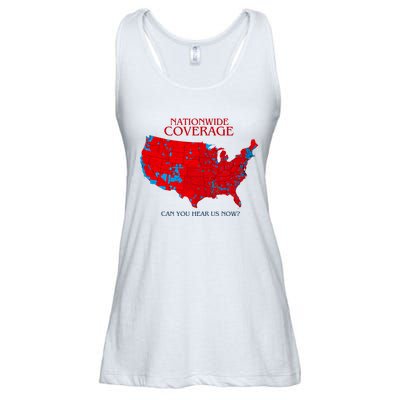 Nationwide Coverage Can You Hear Us Now Ladies Essential Flowy Tank