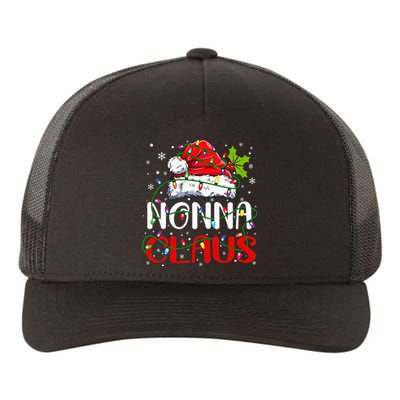 Nonna Claus Christmas Santa Matching Family Xmas Pajamas Yupoong Adult 5-Panel Trucker Hat