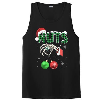 Nuts Chest Christmas Chestnuts Xmas Couple Matching Costume Cute Gift PosiCharge Competitor Tank