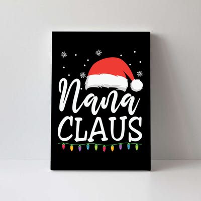 Nana Clause Christmas Light Funny, Christmas Lights, Funny Christmas, Funny Santa Canvas