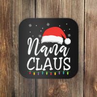 Nana Clause Christmas Light Funny, Christmas Lights, Funny Christmas, Funny Santa Coaster