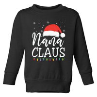 Nana Clause Christmas Light Funny, Christmas Lights, Funny Christmas, Funny Santa Toddler Sweatshirt