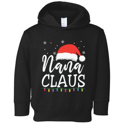 Nana Clause Christmas Light Funny, Christmas Lights, Funny Christmas, Funny Santa Toddler Hoodie