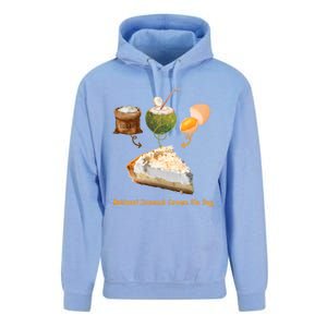 National Coconut Cream Pie Day 8th On May Coconut Milk Sugar Gift Unisex Surf Hoodie