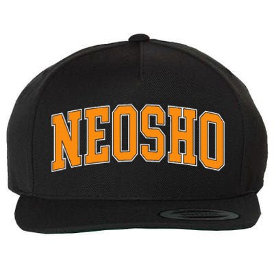 Neosho County Community College Wool Snapback Cap