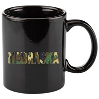 Nebraska Camouflage Camo Nebraska 11oz C Handle Ceramic Mug