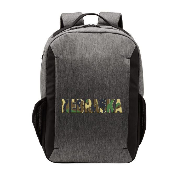 Nebraska Camouflage Camo Nebraska Vector Backpack