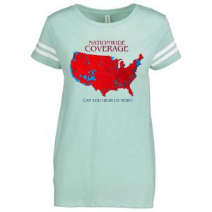 Nationwide Coverage Can You Hear Us Now Enza Ladies Jersey Football T-Shirt