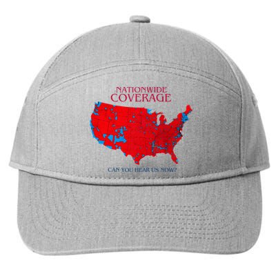Nationwide Coverage Can You Hear Us Now 7-Panel Snapback Hat